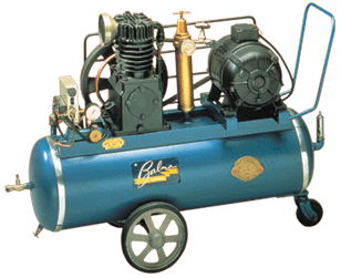 Vzduchovy italsky kompresor Balma 1950